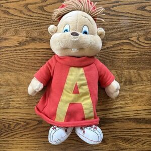 Vintage 90s Alvin And The Chipmunks 15" Stuffed Plush Dayton-Hudson Rare